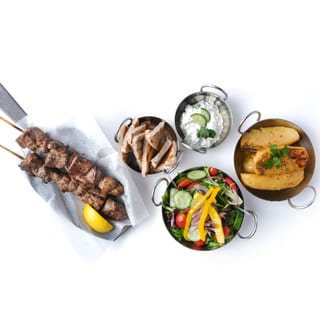 Pork Souvlaki Plate